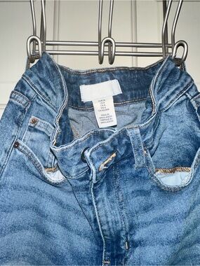 H&M Blue Women's High-Waist Jeans